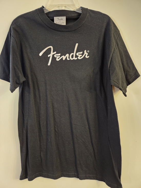 Fender Other - Vintage Fender Men's Black Logo Tee 100% Cotton